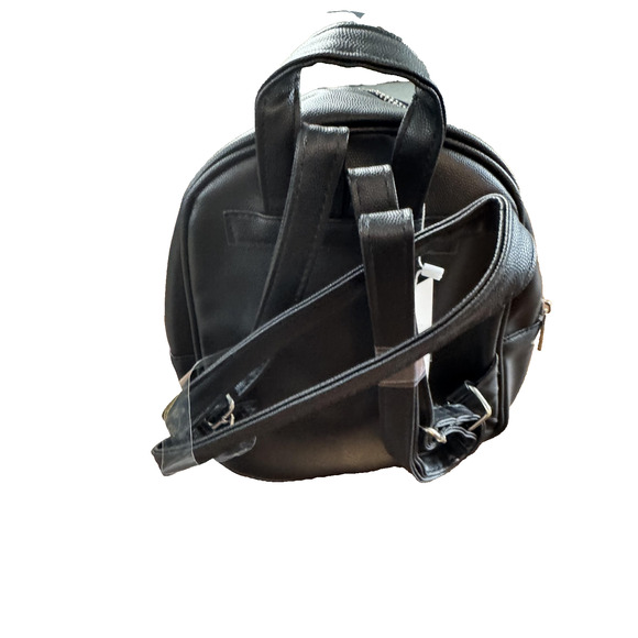 CXL by Christian Lacroix Backpack Black Pine Caviar Faux Leather CXLH24981-BLAK - Picture 6 of 9